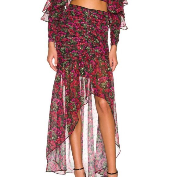 Majorelle Giana Maxi Skirt in Winter Berry NWOT Size Small - Picture 1 of 4